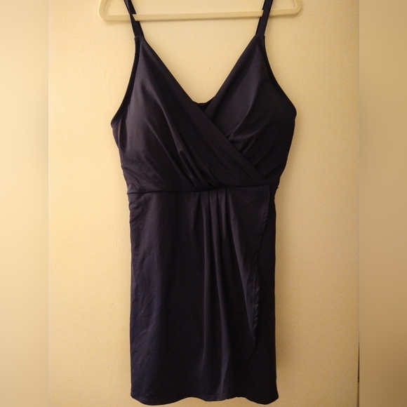 Lands' End Swim Dress /Tummy Control /Cover Up/Size XL - Picture 2 of 8